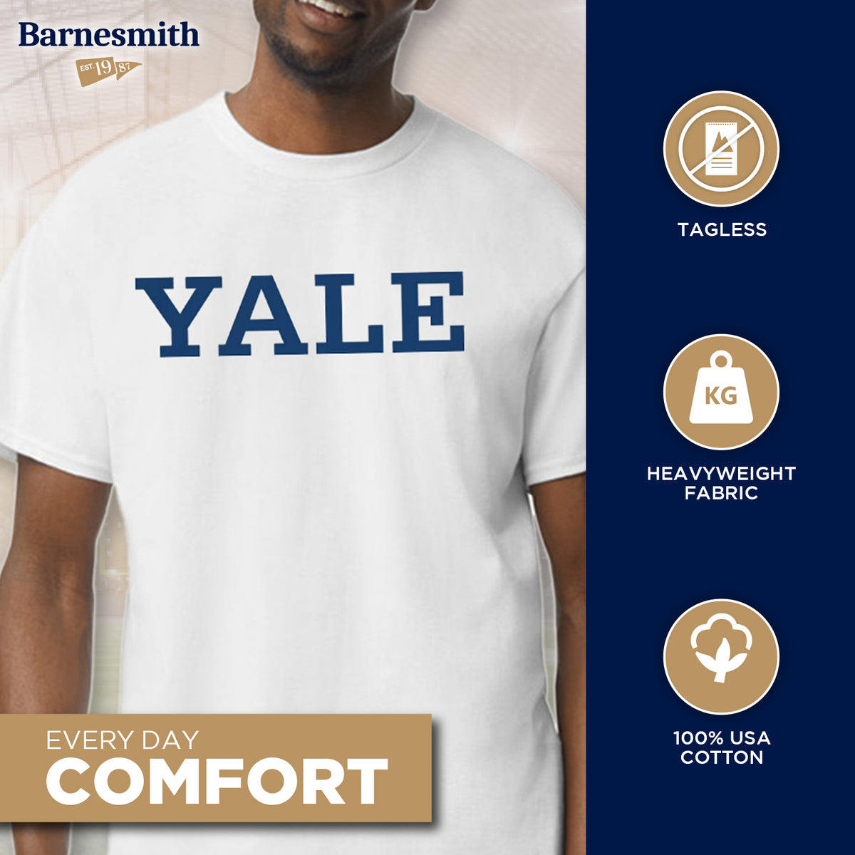 ☆YALE☆ SMALL ARCH TSHIRTS WHITE YD01SS1004WH MUSINSA | YALE (23SS) [COOL COTTON] 2PACK Small Arch Short