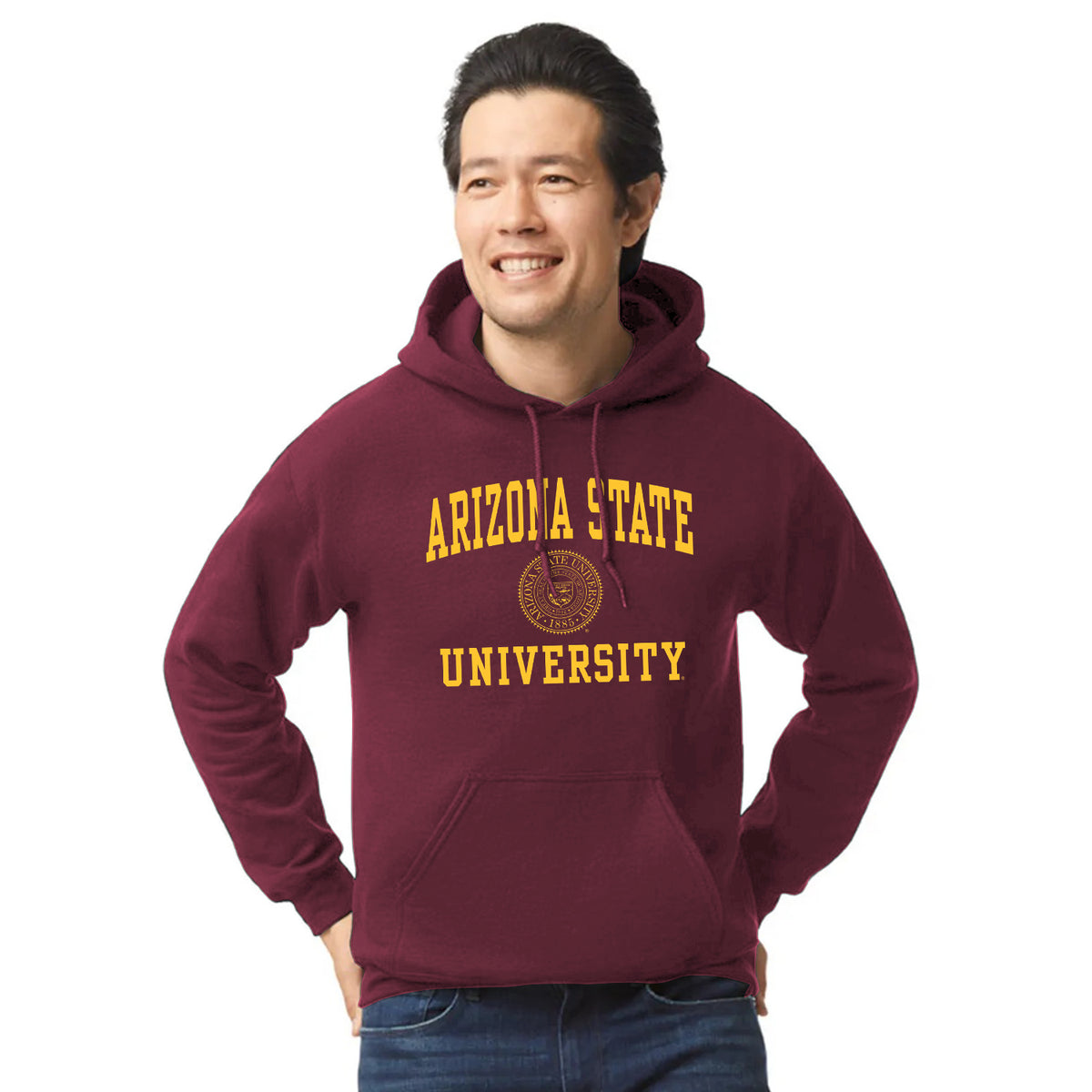 Arizona State University Heritage Hooded Sweatshirt (Maroon