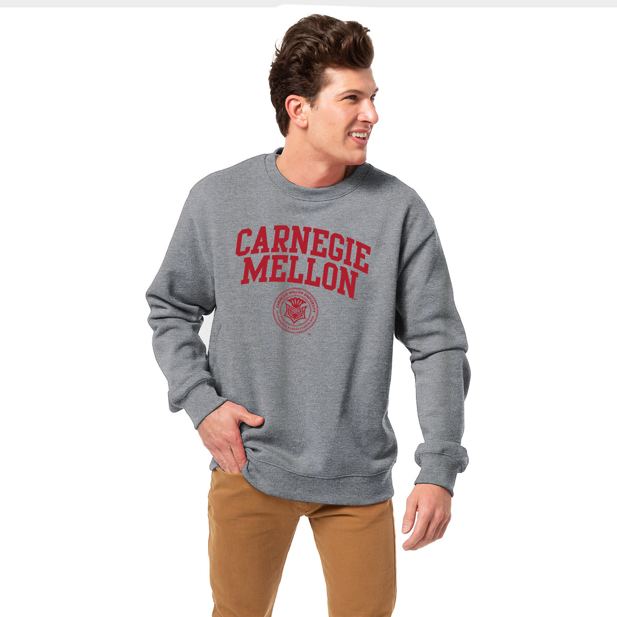 Carnegie Mellon University Heritage Sweatshirt (Charcoal Grey 