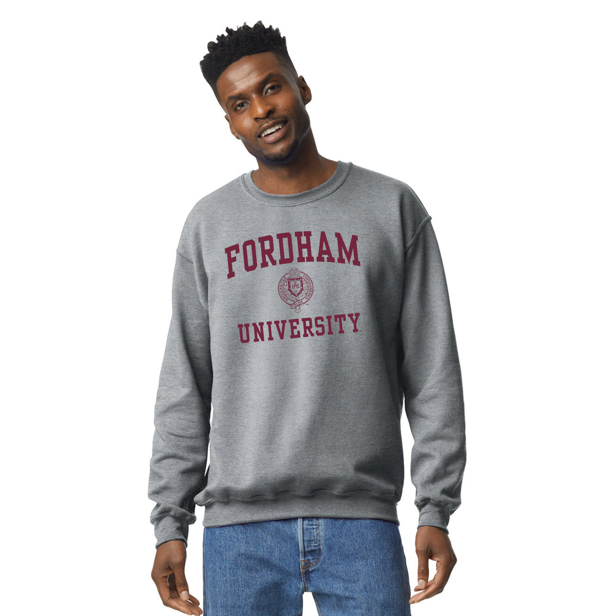 Fordham University Heritage Sweatshirt (Charcoal Grey) XXL / Charcoal Grey