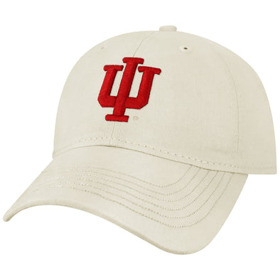 Indiana University Spirit Baseball Hat One-Size (White)