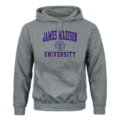 James Madison University Heritage Hooded Sweatshirt (Charcoal Grey)