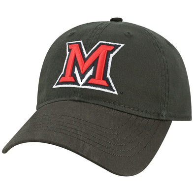 Miami University Spirit Baseball Hat One-Size (Black)