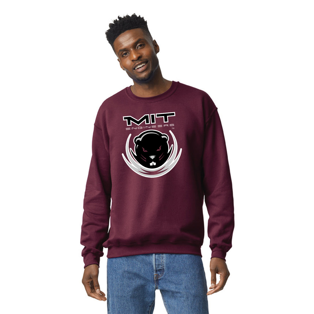 thumbnail image 2 of MIT Massachusets Institute Technology College Men's Black Size S - 5XL 2 of 4