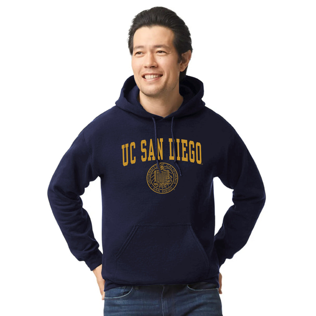 Straight Outta San Diego California Souvenir Hoodie - Unisex Pullover Sweatshirt