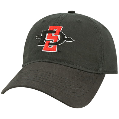 San Diego State University Spirit Baseball Hat One-Size (Black)