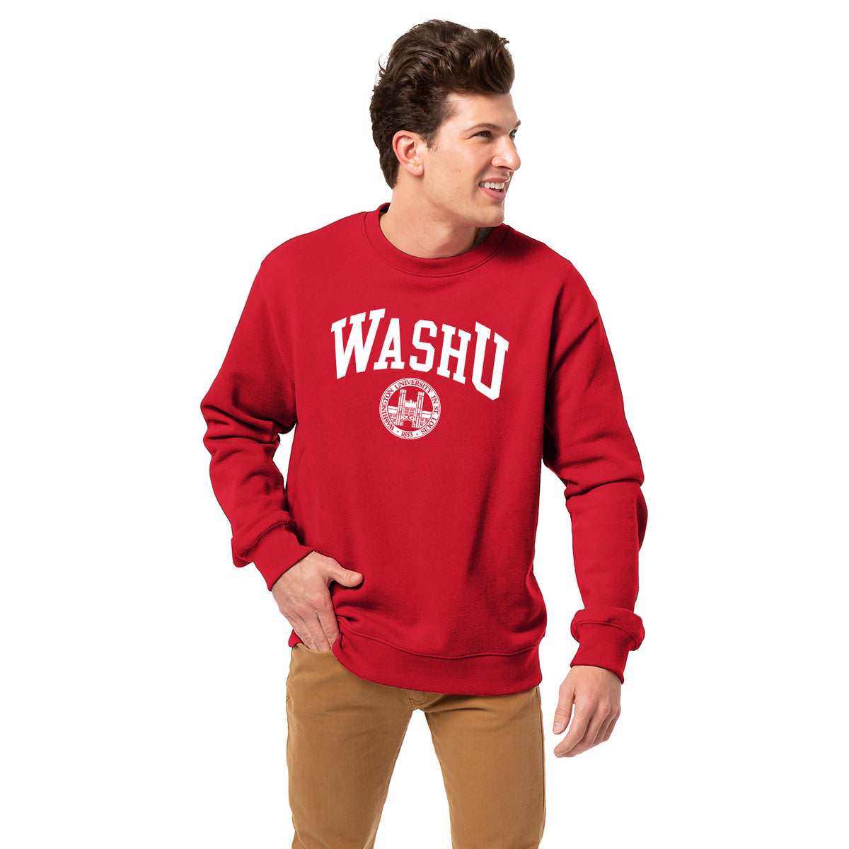 Washington University in Louis Heritage Sweatshirt (Red