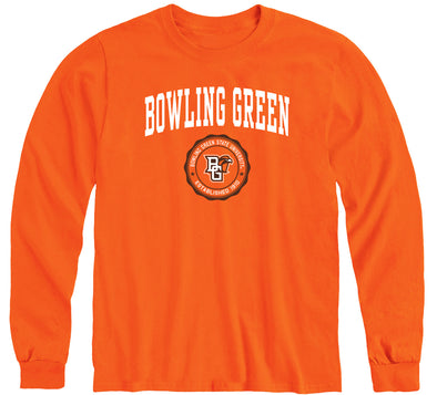 Bowling Green State University Heritage Long Sleeve T-Shirt (Orange)