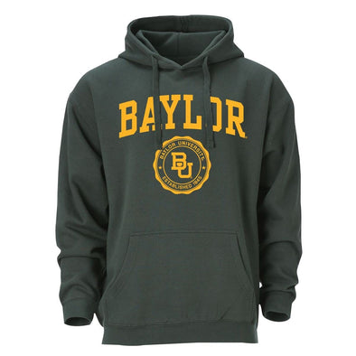 Baylor University Heritage Hooded Sweatshirt (Hunter Green)