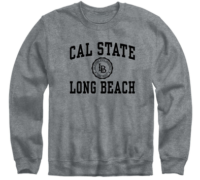 California State University, Long Beach Heritage Sweatshirt (Charcoal Grey)