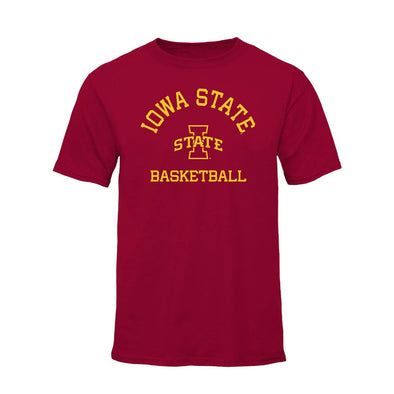 Iowa State University Basketball T-Shirt (Cardinal)