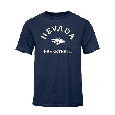 University of Nevada at Reno Basketball T-Shirt (Navy)