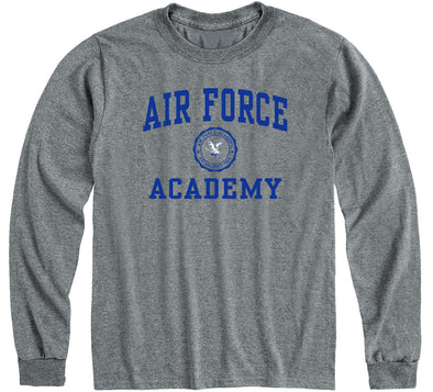 Air Force Heritage Long Sleeve T-Shirt (Charcoal Grey)