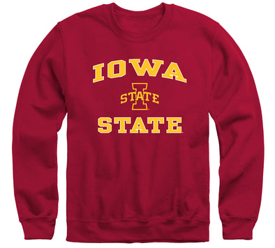 Iowa State University Spirit Sweatshirt (Cardinal)