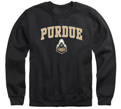 Purdue University Spirit Sweatshirt (Black)