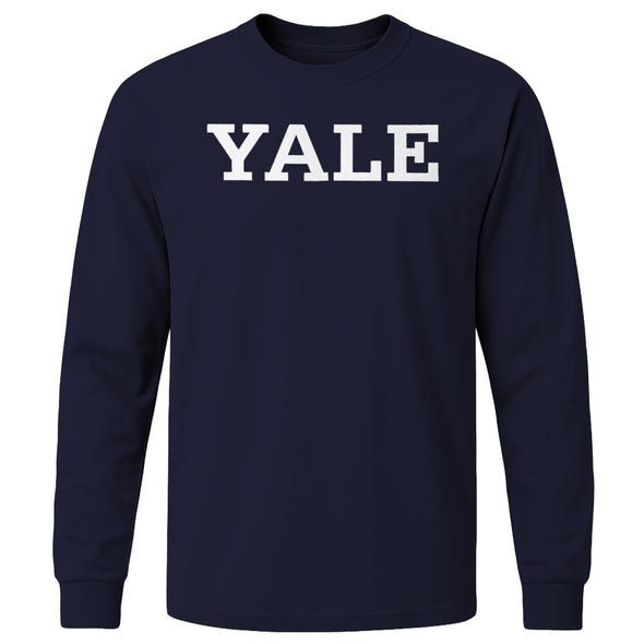 Yale Classic L/S T-Shirt (Navy)