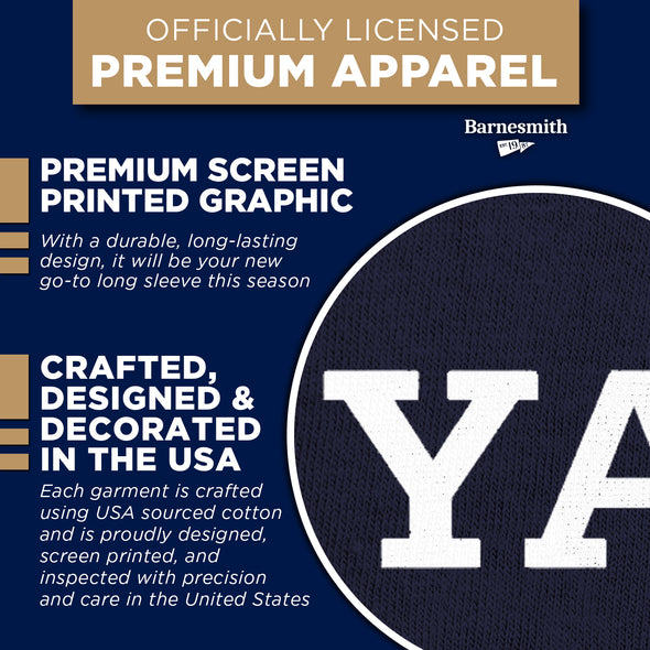 Yale Classic L/S T-Shirt (Navy)