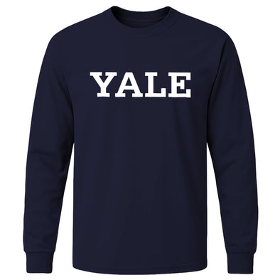 Yale Classic L/S T-Shirt (Navy)