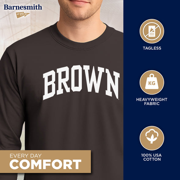 Brown Classic L/S T-Shirt (Brown)