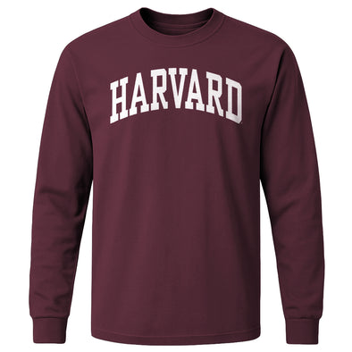 Harvard L/S T-Shirt Classic (Maroon)