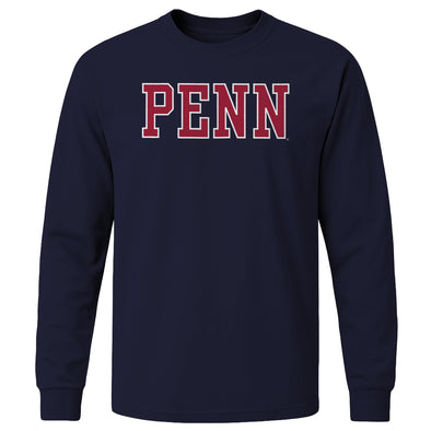 Penn Classic L/S T-Shirt - (Navy)