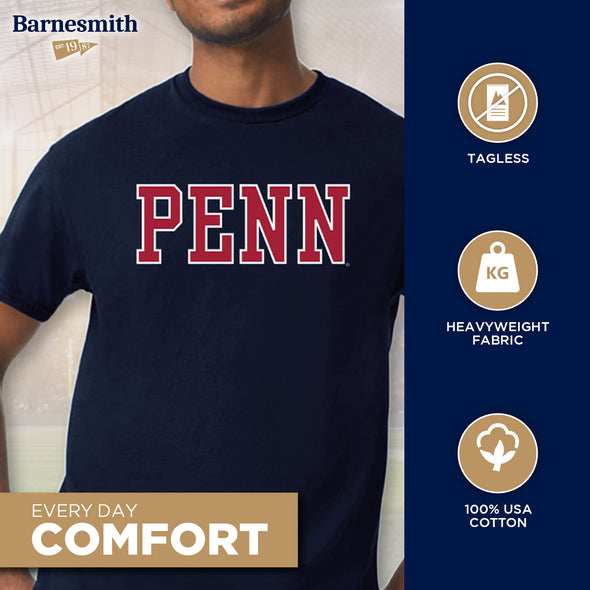 Penn Classic T-Shirt (Navy)