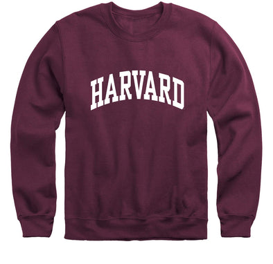 Harvard University Classic Crew Sweatshirt (Crimson)