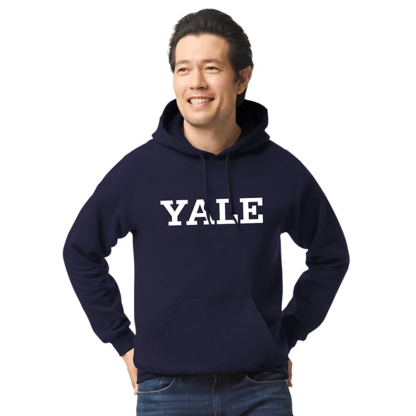 Yale Essential Hooded Sweatshirt (Navy)