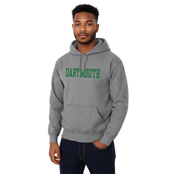 Dartmouth Essential Hooded Sweatshirt (Heather Grey)
