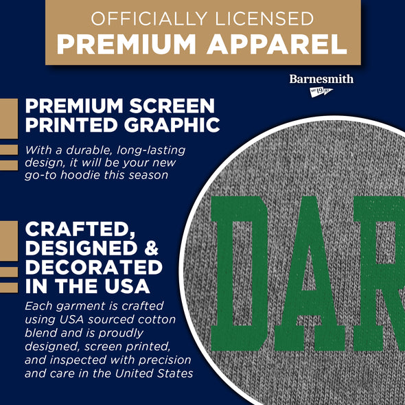 Dartmouth Essential Hooded Sweatshirt (Heather Grey)