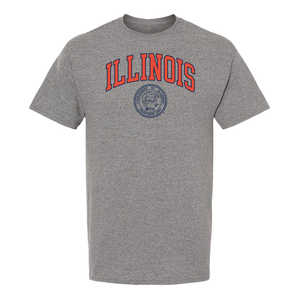 University of Illinois Heritage T-Shirt (Charcoal Grey)