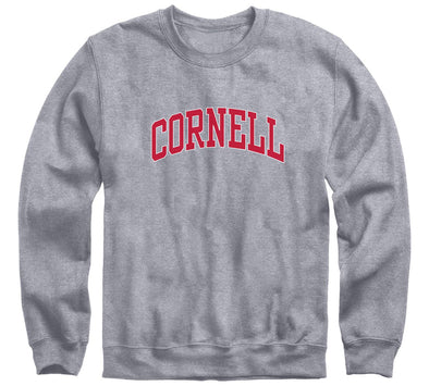 Cornell University Essential Sweatshirt (Heather Grey)