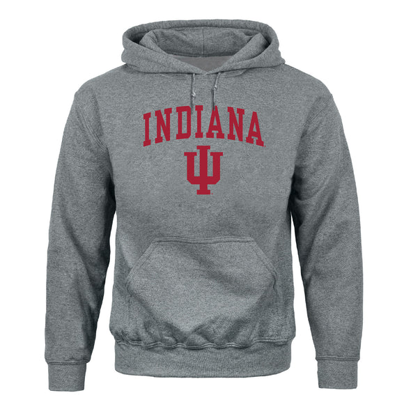 Indiana University Heritage Hooded Sweatshirt (Charcoal Grey)