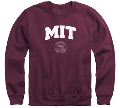 MIT Heritage Crew Sweatshirt (Maroon)