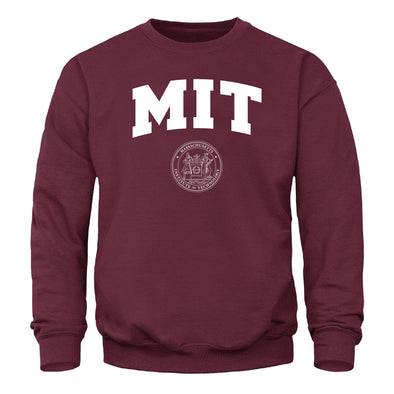 MIT Heritage Crew Sweatshirt (Maroon)