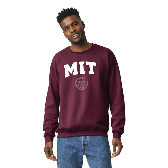 MIT Heritage Crew Sweatshirt (Maroon)