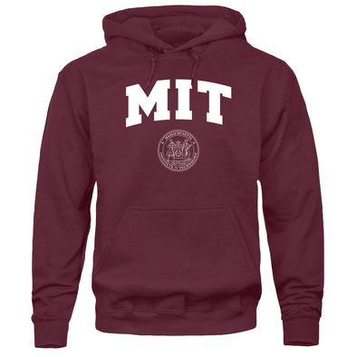 MIT Heritage Hooded Sweatshirt (Maroon)
