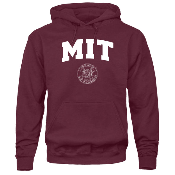 MIT Heritage Hooded Sweatshirt (Maroon)