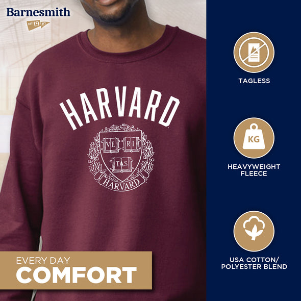 Harvard Heritage Sweatshirt (Crimson)