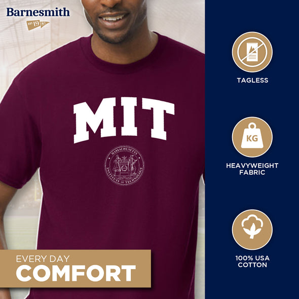 MIT Heritage T-Shirt (Maroon)