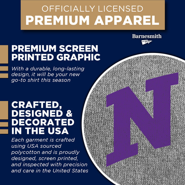 New York University Classic T-Shirt (Charcoal Grey)