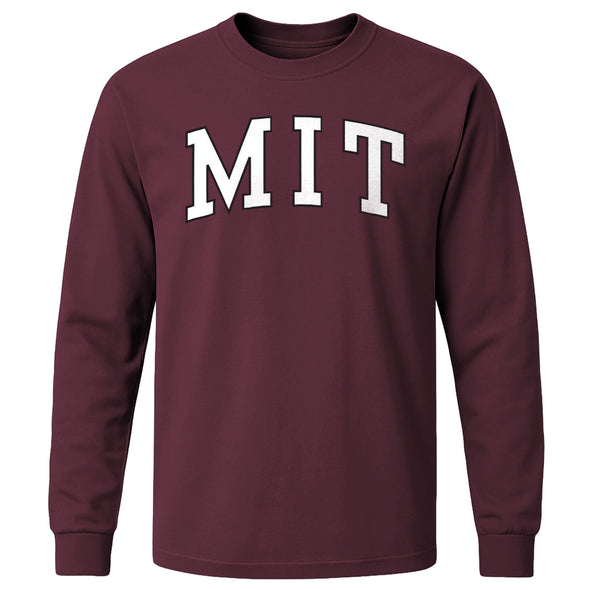 MIT Long Sleeve T-Shirt Classic (Maroon)