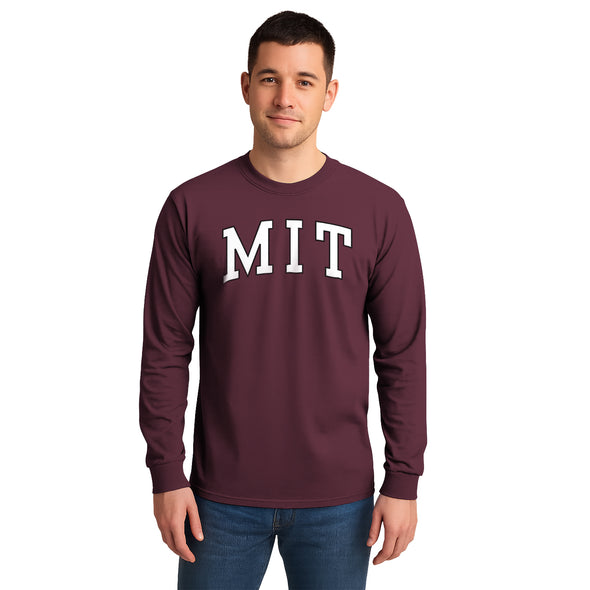 MIT Long Sleeve T-Shirt Classic (Maroon)