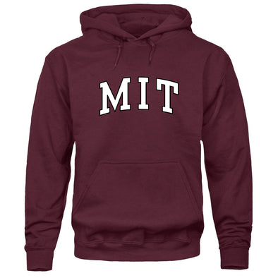 MIT Essential Hooded Sweatshirt (Maroon)