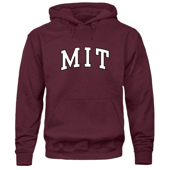 MIT Essential Hooded Sweatshirt (Maroon)