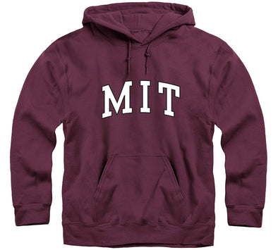 MIT Essential Hooded Sweatshirt (Maroon)