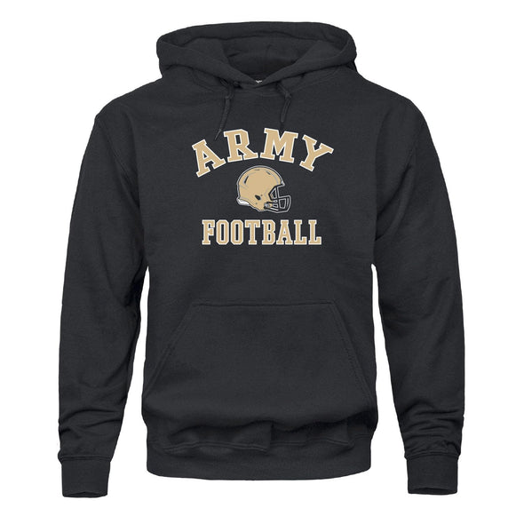 US Military Academy (Army) Football Hooded Sweatshirt (Black)