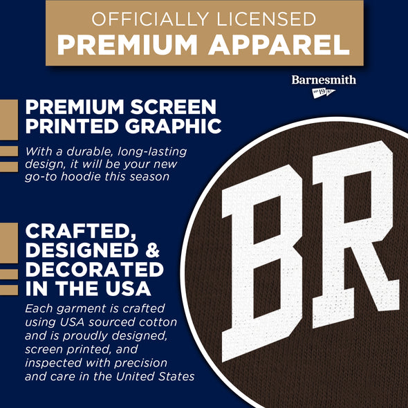Brown University Essential Hooded Sweatshirt (Brown)