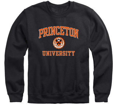 Princeton Crest Sweatshirt (Black)