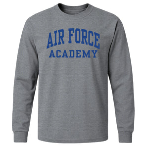 Air Force Classic Long Sleeve T-Shirt (Charcoal Grey)